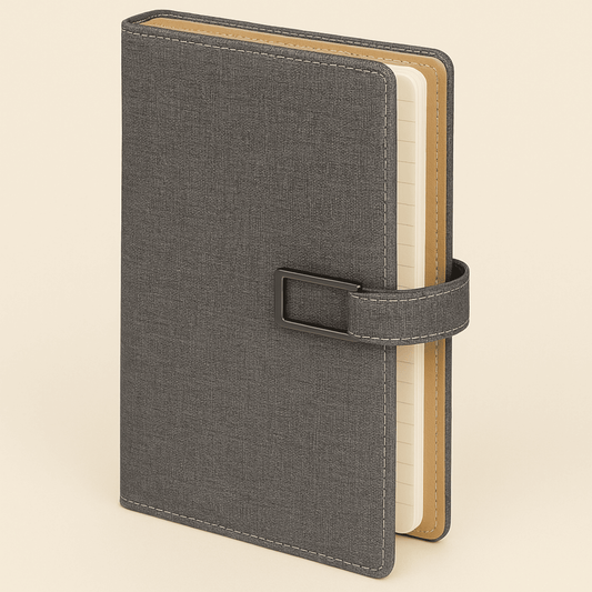 Metal Tokalı Kılıflı Defter
