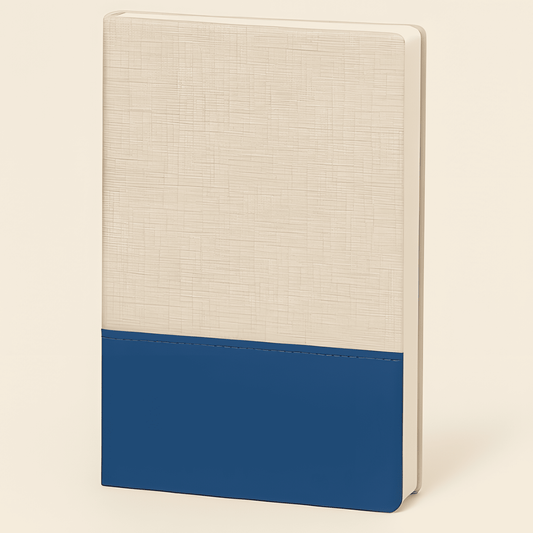 Çift Renk Detaylı Kapaklı Defter