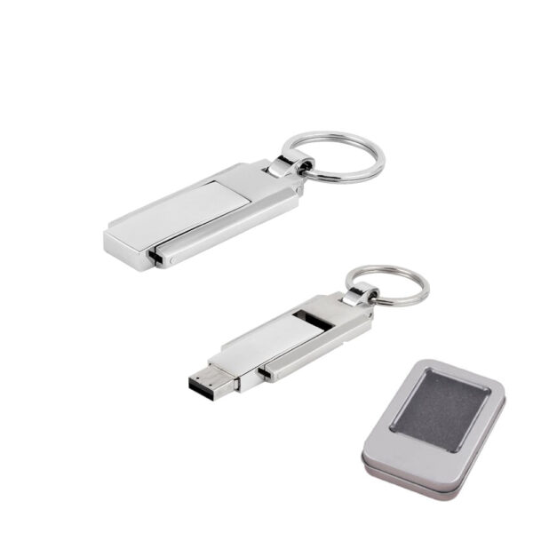 TRM172741 - 8GB Metal Anahtarlık USB Bellek
