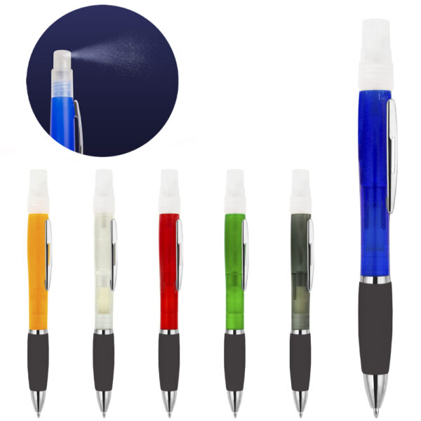 TRM110221 - Sprey Özellikli Fonksiyonel Plastik Tükenmez Kalem