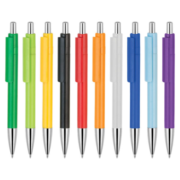 TRM110411 - Ergonomik Basmalı Plastik Tükenmez Kalem