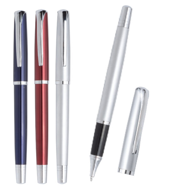 TRM114281 - Prestijli Metal Gövdeli Siyah Mürekkepli Roller Kalem