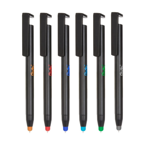 TRM114451 - Çok Fonksiyonlu Metal Tükenmez Kalem (Standlı ve Touchpen)