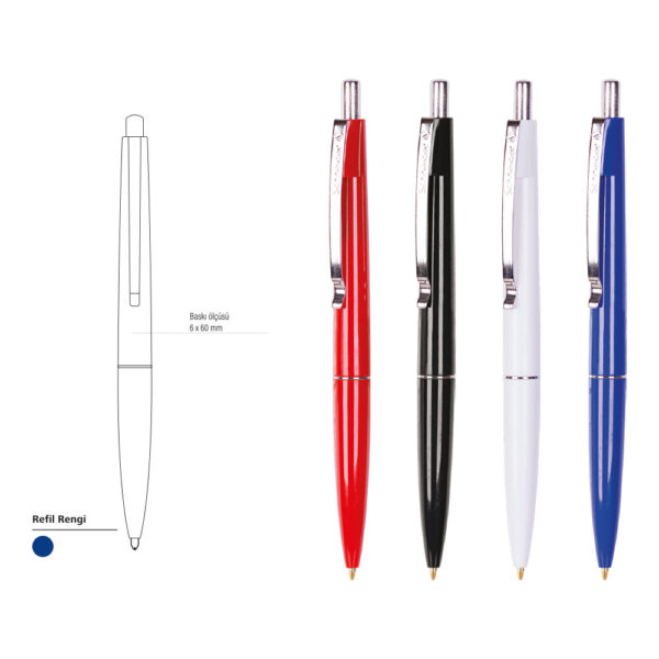 TRM19321 - Metal Detaylı Prestij Tükenmez Kalem